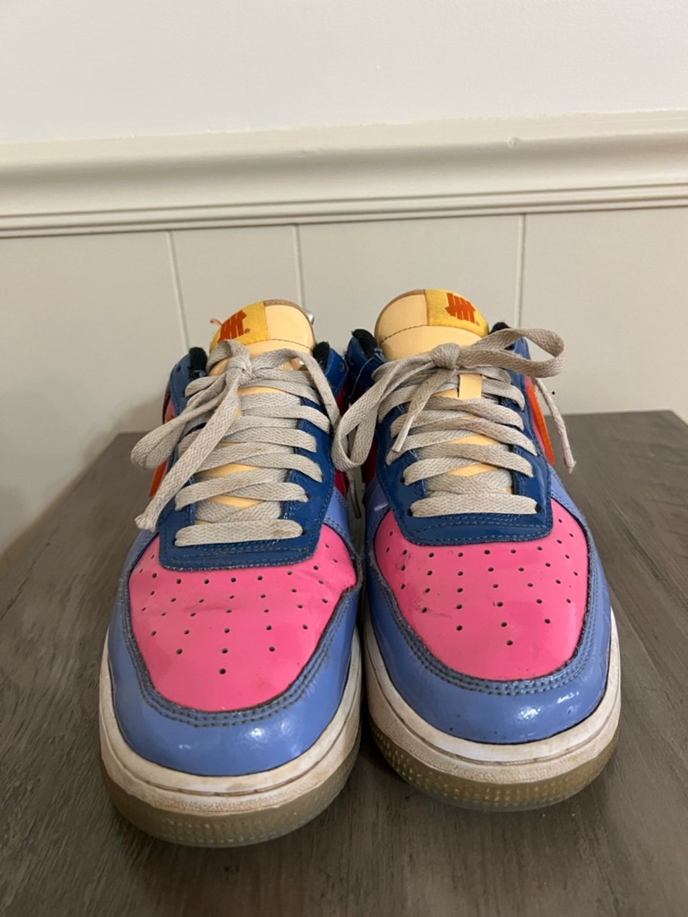Nike Air Force 1 Low x UNDEFEATED Multi-Color DV5255-400 Size 10 - Picture 2 of 11